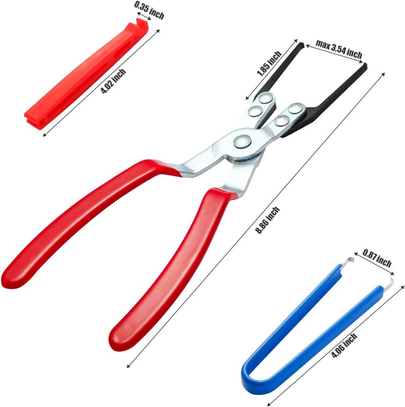 Aleric Relay Puller Pliers and Relay Fuse Remover Tools, 6 Pack, Automobile Fuse Puller Pliers, Car Fuse Puller, Fuse Removal Tool, Relay Pliers Puller, Vehicle Electrical Disconnect Plier - Image 3